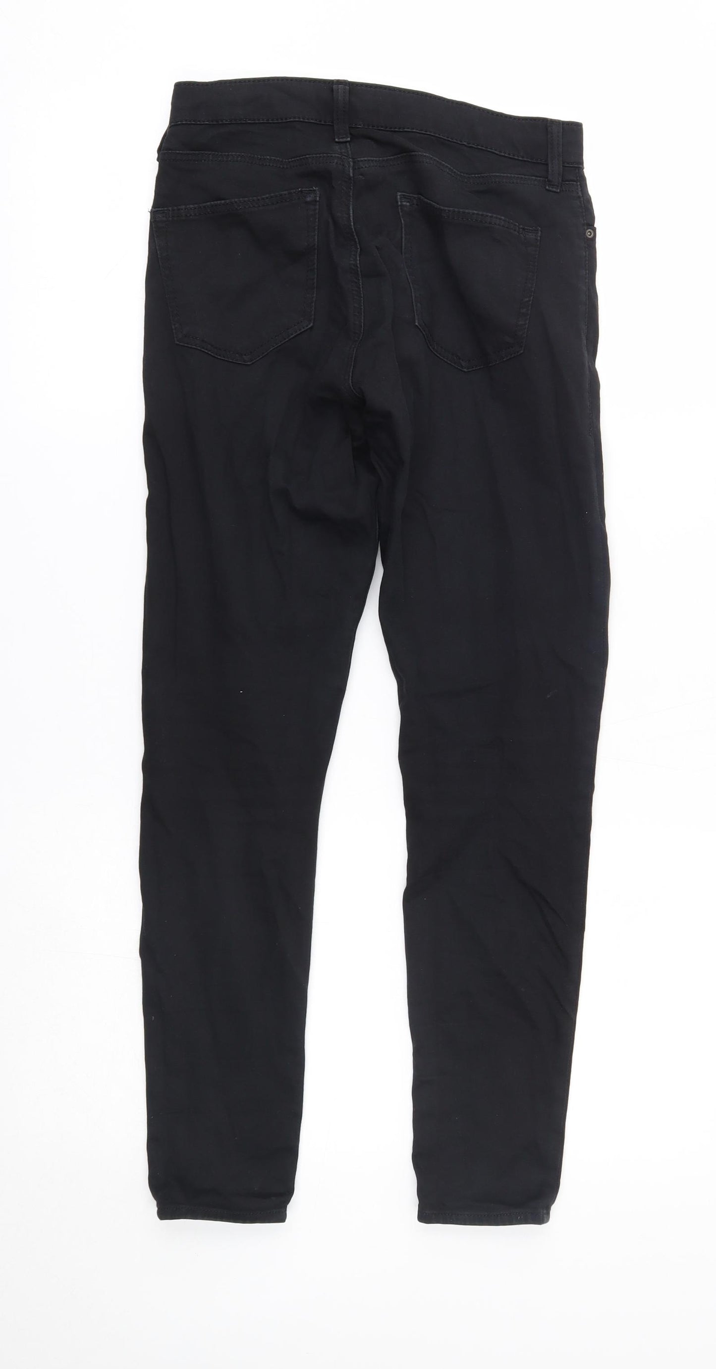 Topshop Womens Black   Skinny Jeans Size 26 L30 in