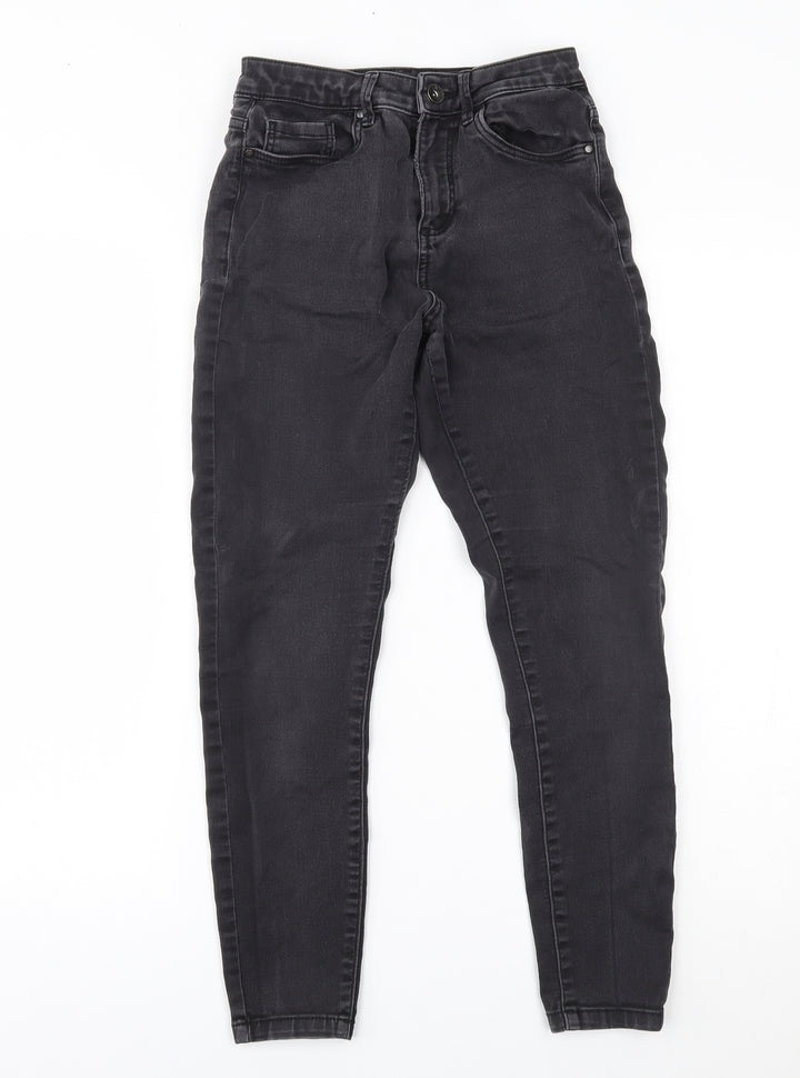 VERO MODA Womens Black   Skinny Jeans Size 28 in L23 in