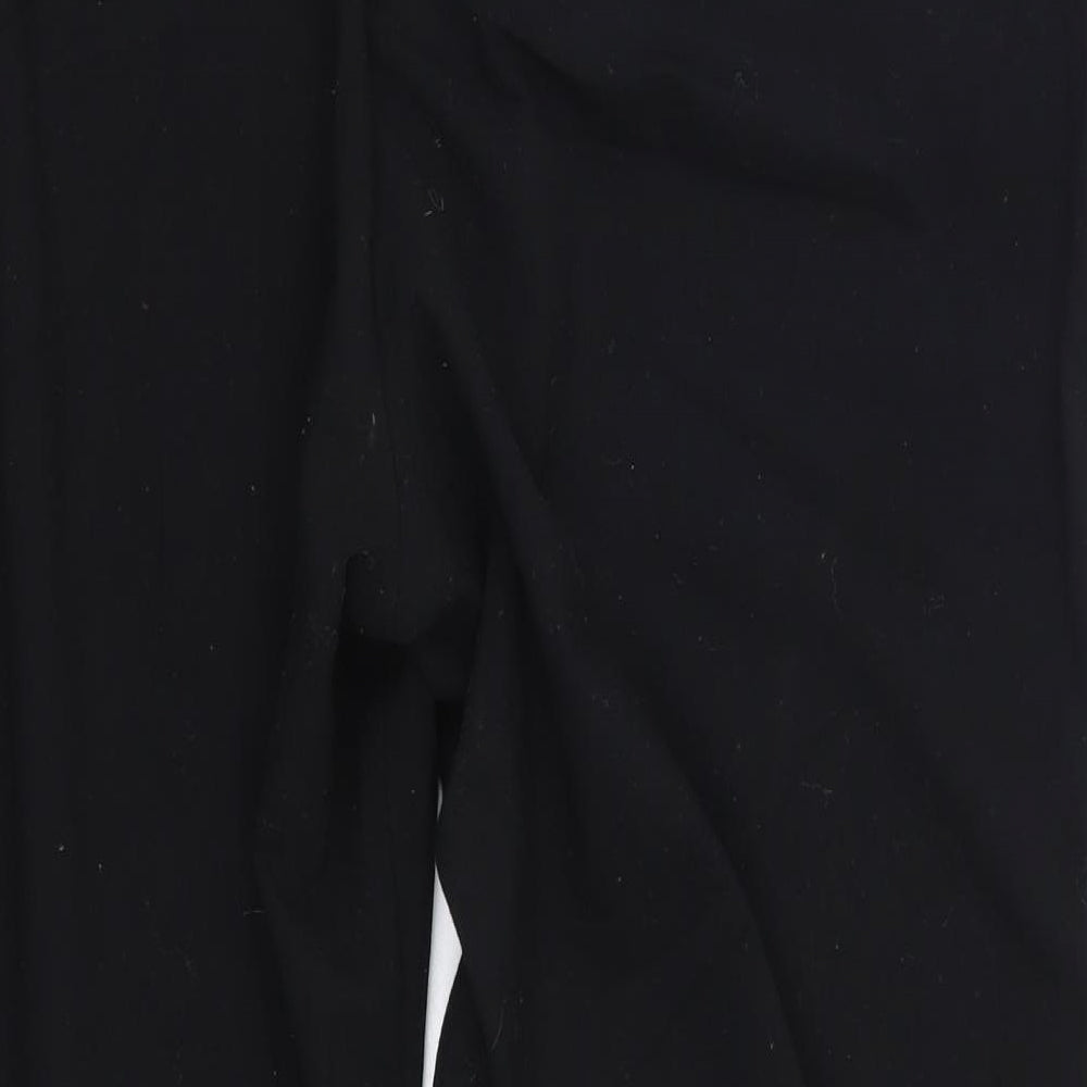 M&S Womens Black   Trousers  Size 40 in L26 in