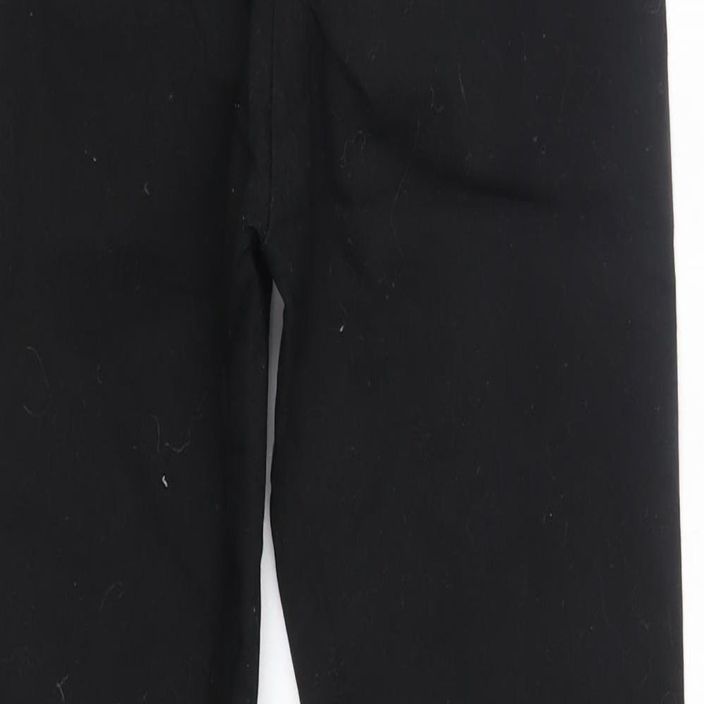 H&M Womens Black   Trousers  Size 10 L28 in