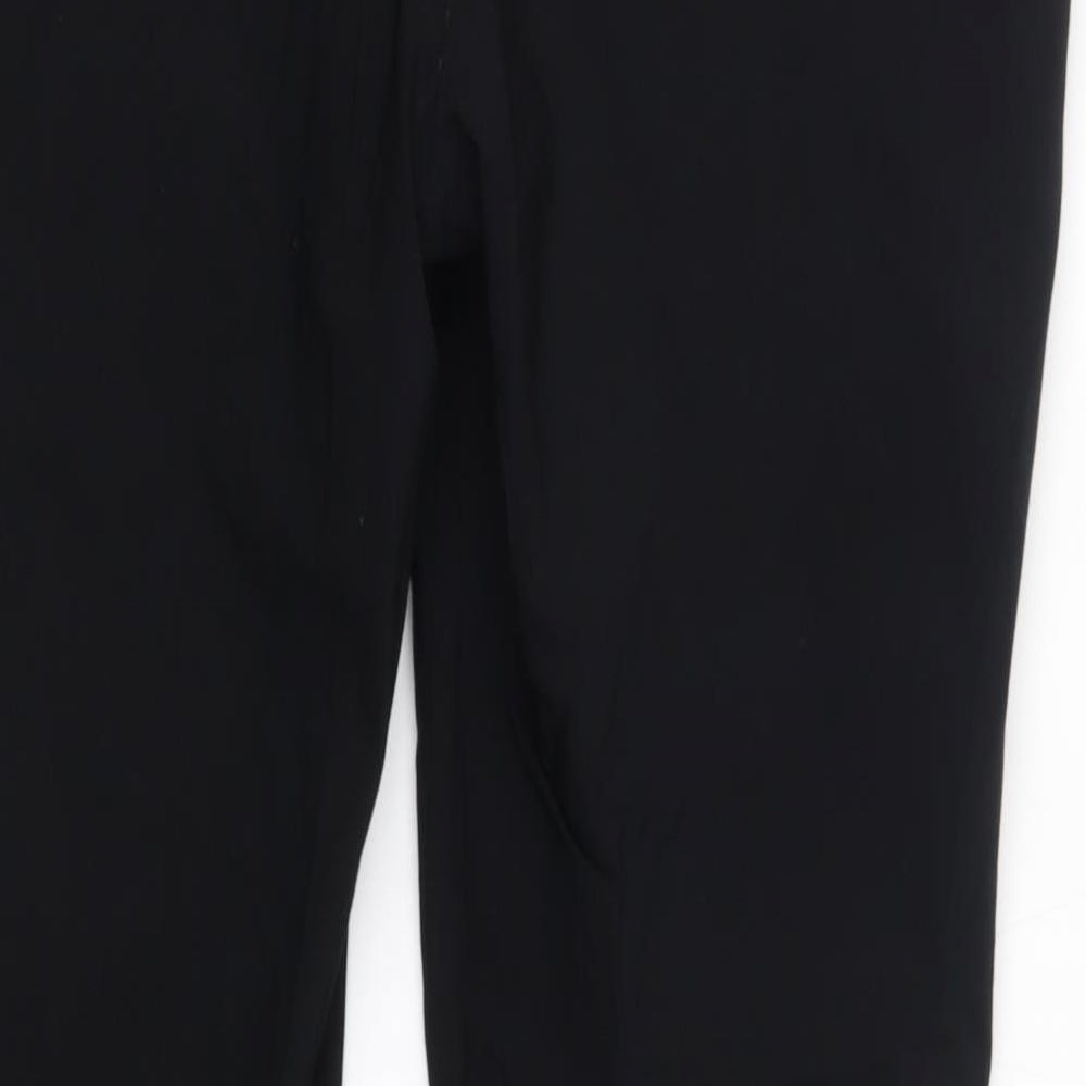 M&Co Womens Black   Trousers  Size 18 L27 in