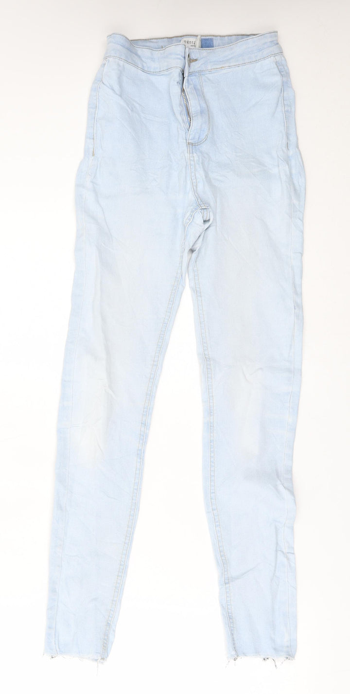 Terranova Womens Blue   Skinny Jeans Size 6 L27 in