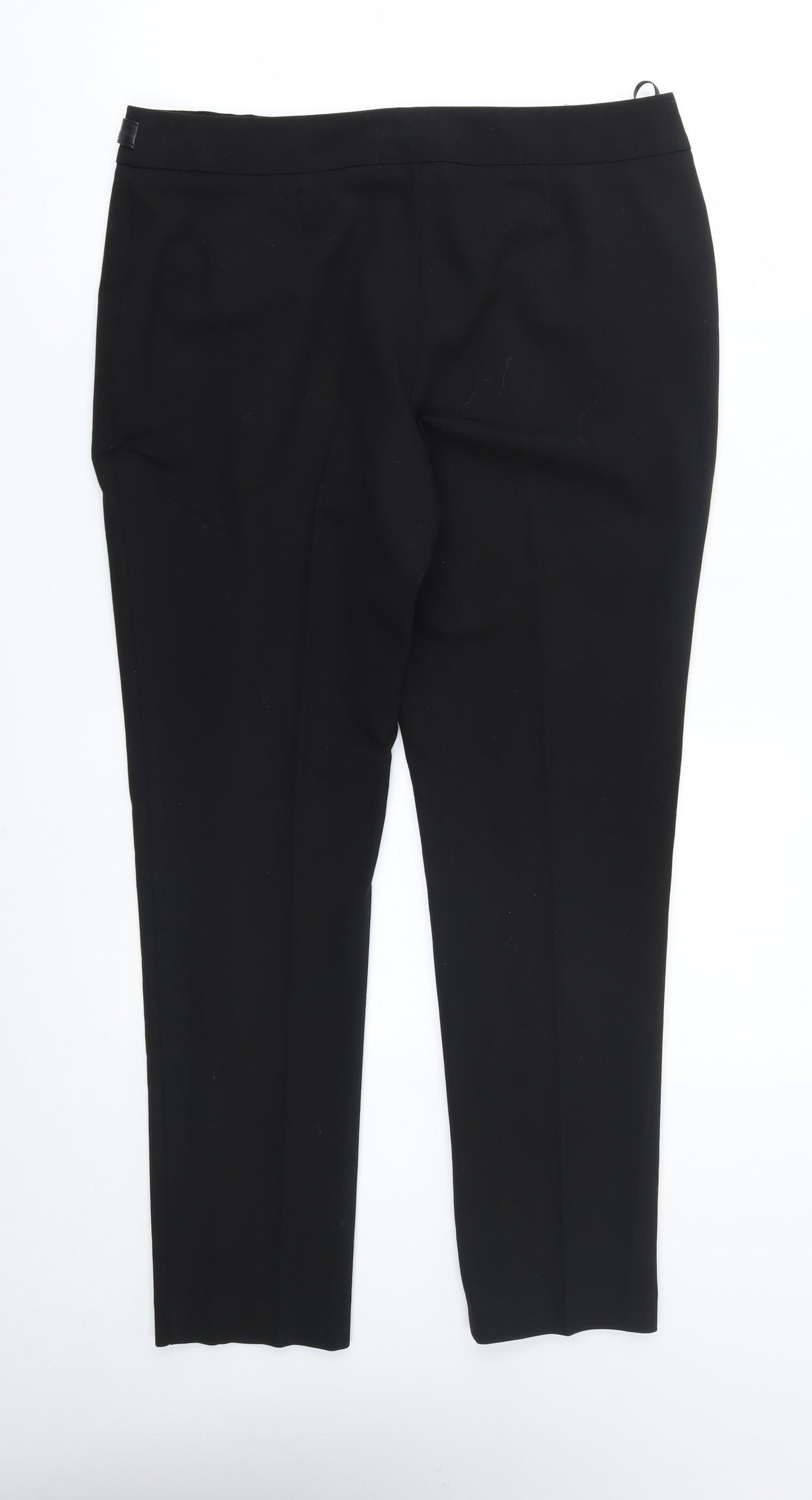 George Womens Black   Trousers  Size 12 L28 in