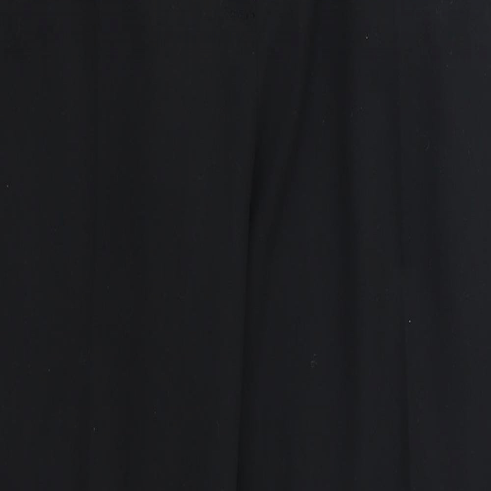 George Womens Black   Trousers  Size 12 L28 in
