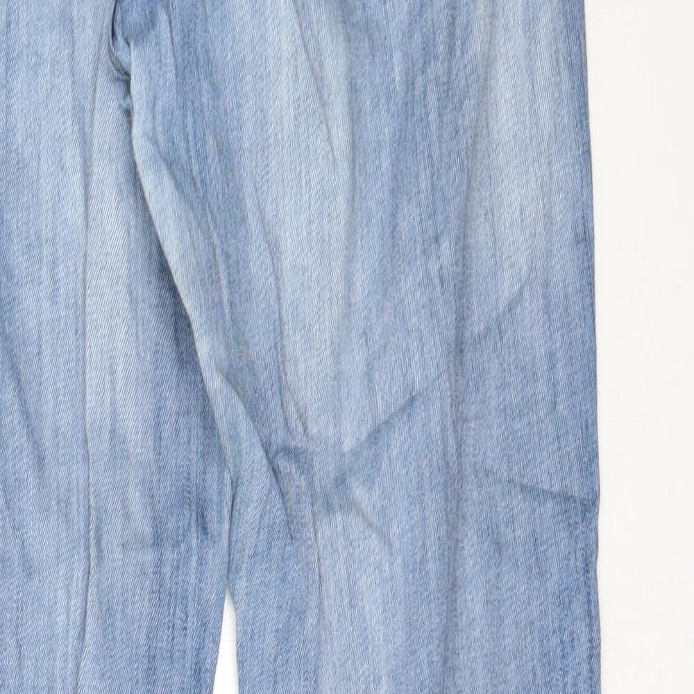 Lee Womens Blue   Straight Jeans Size 28 L29 in