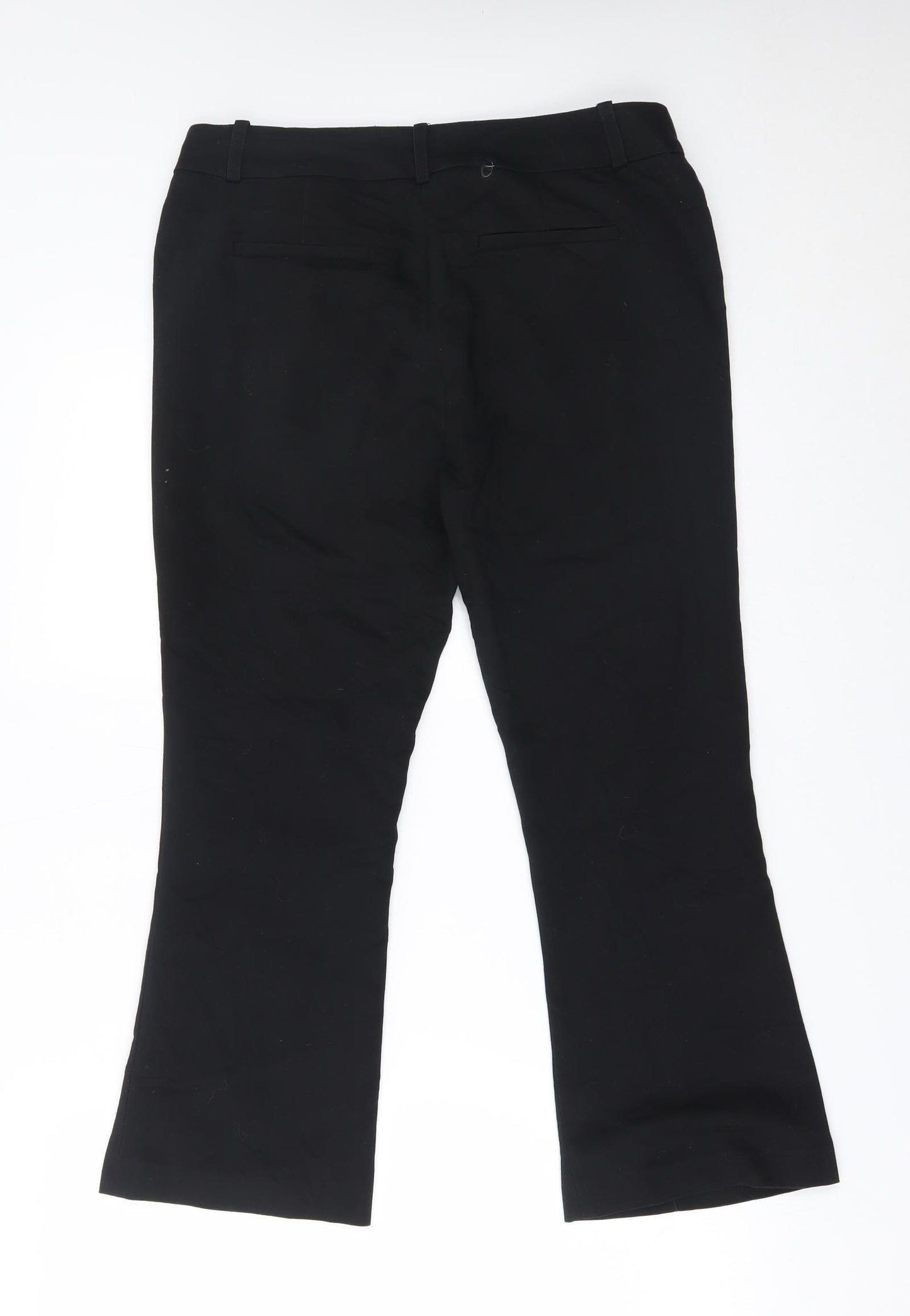 monnari Womens Black   Trousers  Size 12 L23 in