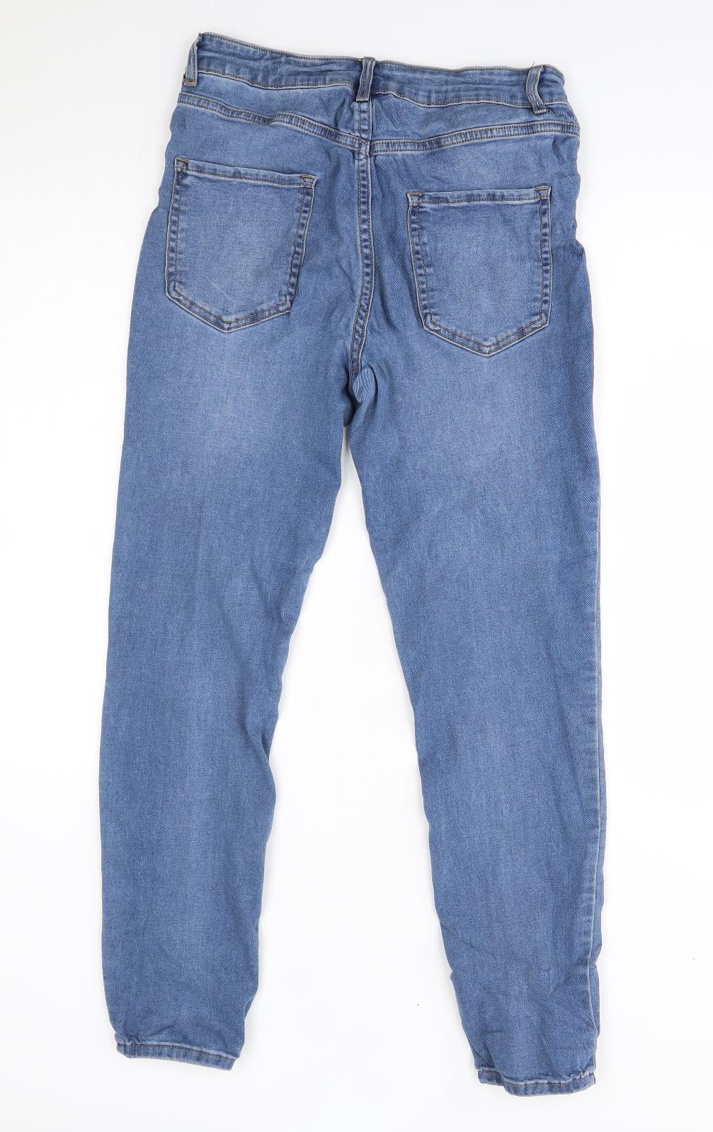 Primark Womens Blue   Skinny Jeans Size 14 L26 in