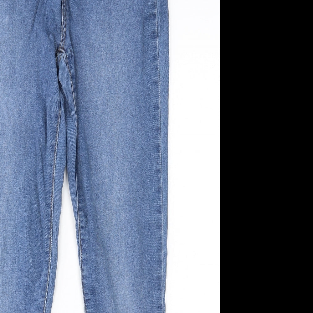 Primark Womens Blue   Skinny Jeans Size 14 L26 in