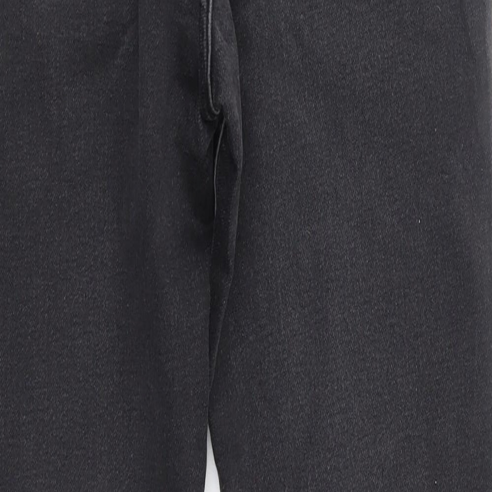 M&S Girls Grey   Straight Jeans Size 12-13 Years