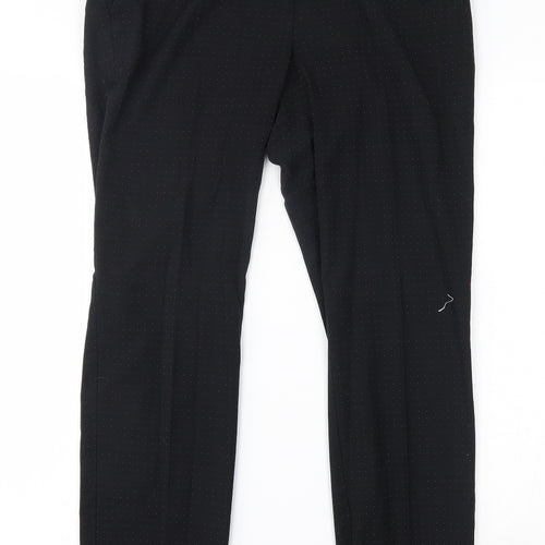 Warehouse Womens Black   Trousers  Size 10 L27 in