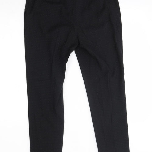 Warehouse Womens Black   Trousers  Size 10 L27 in