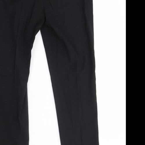 Warehouse Womens Black   Trousers  Size 10 L27 in