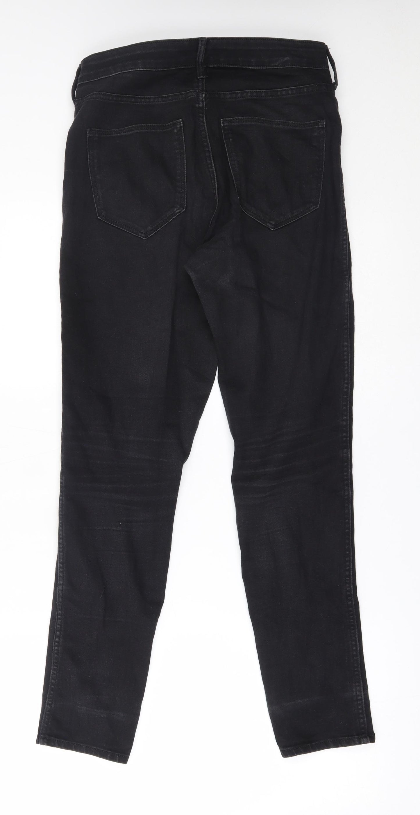 H&M Womens Black   Straight Jeans Size 29 in L28 in