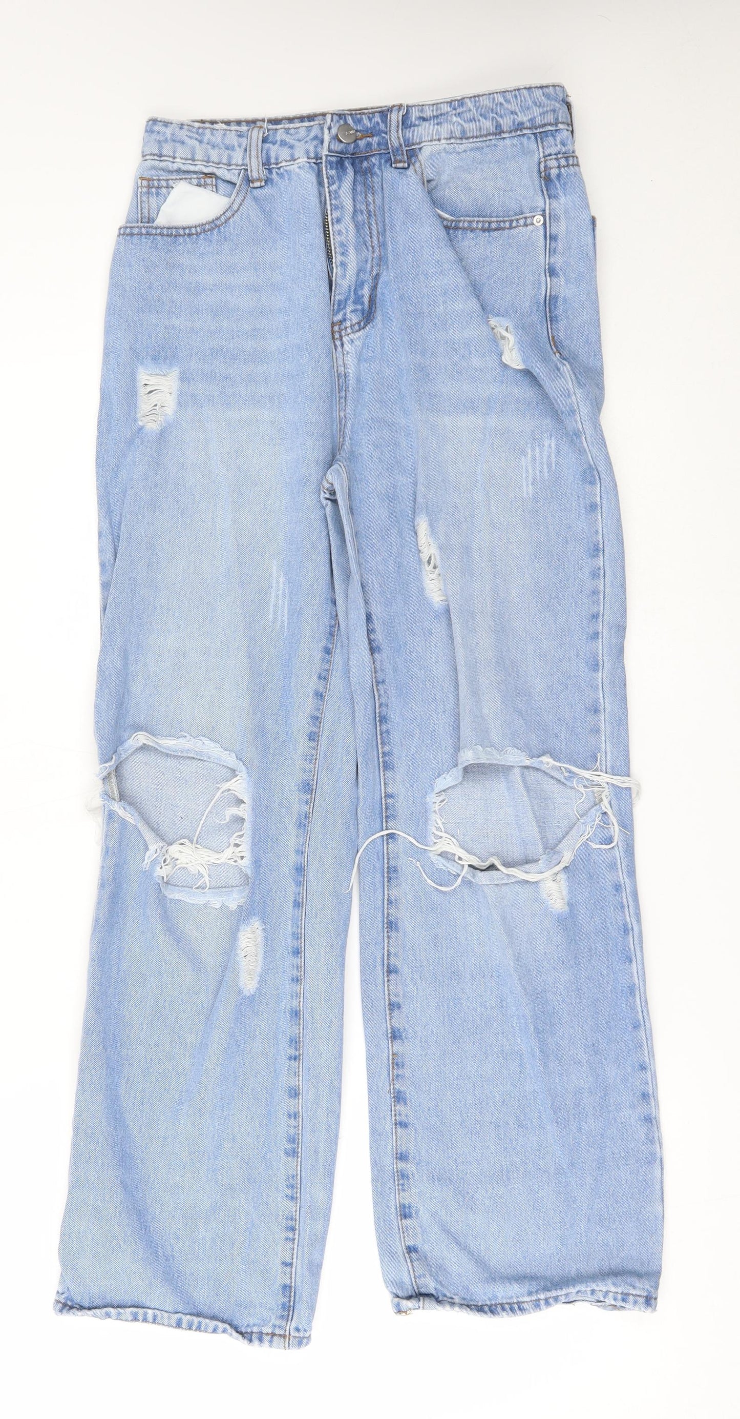 SheIn Womens Blue   Straight Jeans Size M L29 in