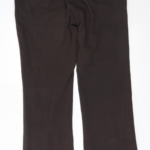 Camaïeu Womens Brown   Trousers  Size 12 L30 in
