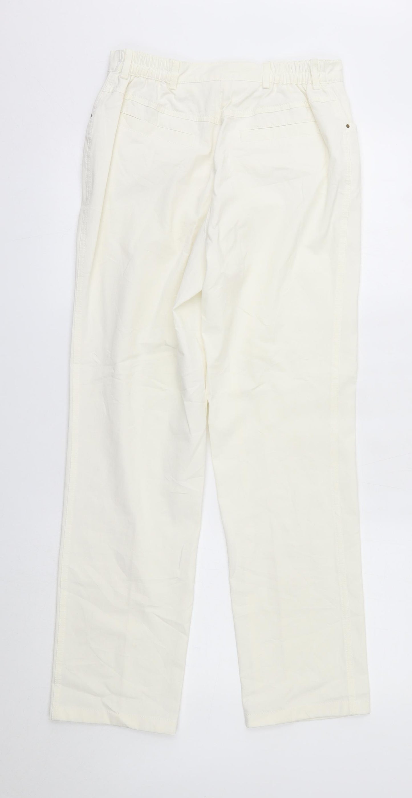 Walbusch Womens Ivory   Straight Jeans Size 28 in L29 in