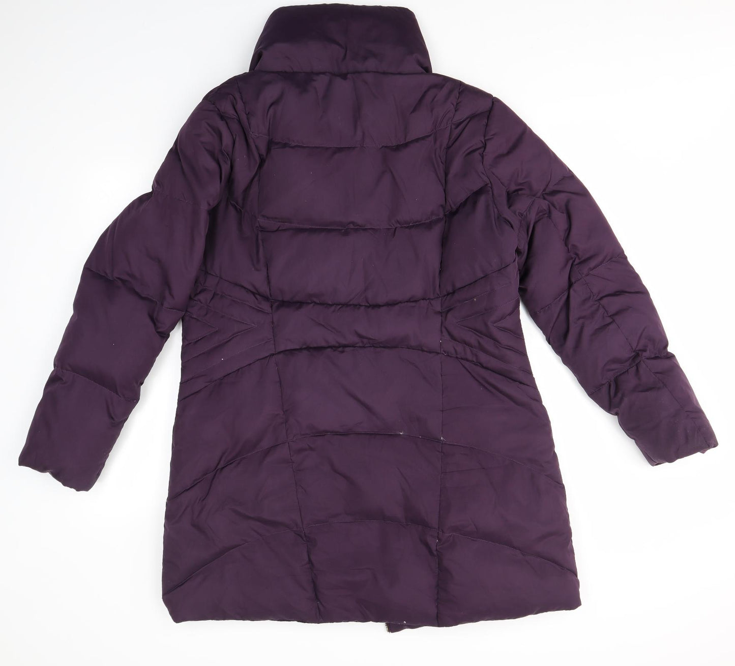 Centigrade Womens Purple   Overcoat Coat Size M