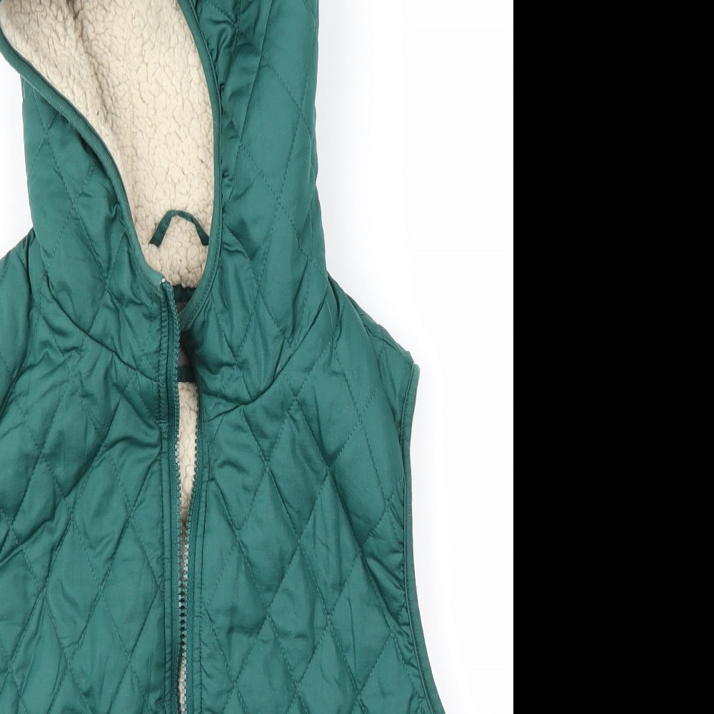 South Womens Green   Gilet Jacket Size 14
