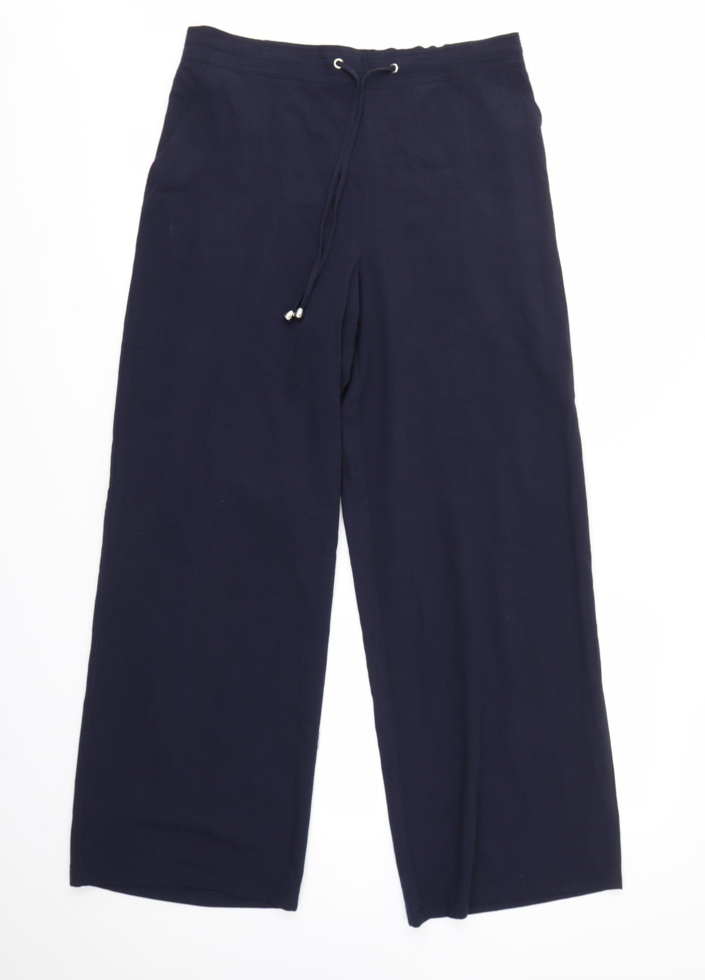Matalan Womens Blue   Trousers  Size 14 L29 in