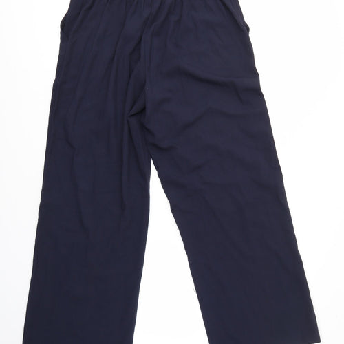 Matalan Womens Blue   Trousers  Size 14 L29 in