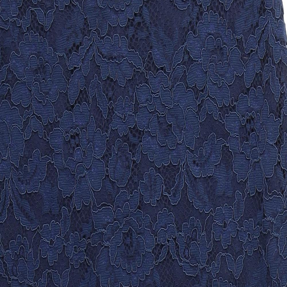 F&F Womens Blue   Straight & Pencil Skirt Size 12