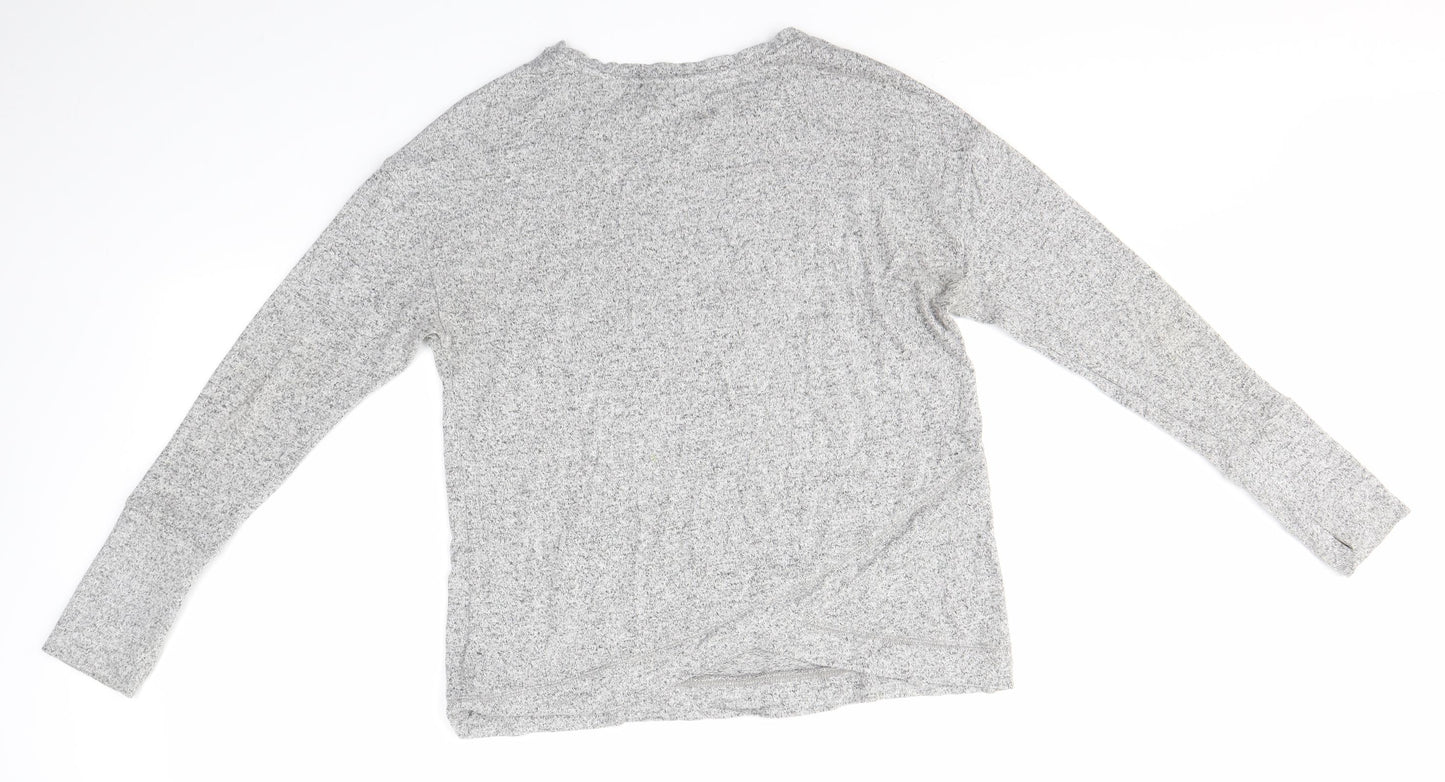 Paraphrase Womens Grey   Basic Blouse Size M