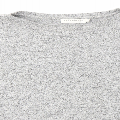Paraphrase Womens Grey   Basic Blouse Size M