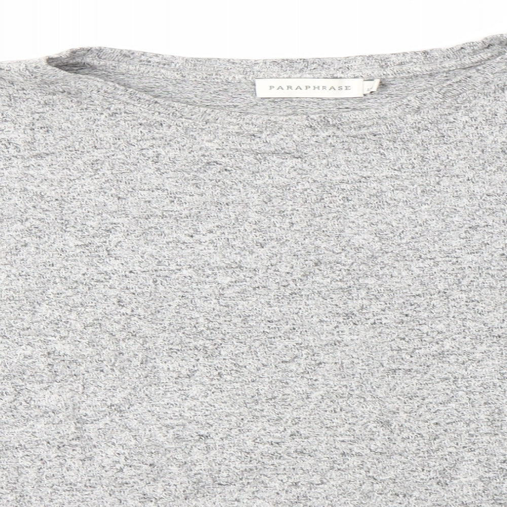 Paraphrase Womens Grey   Basic Blouse Size M