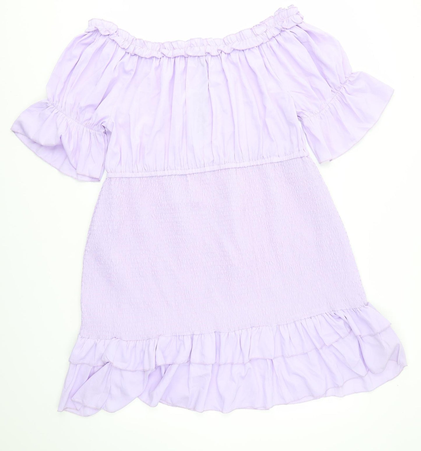 Boohoo Womens Purple   A-Line  Size 24