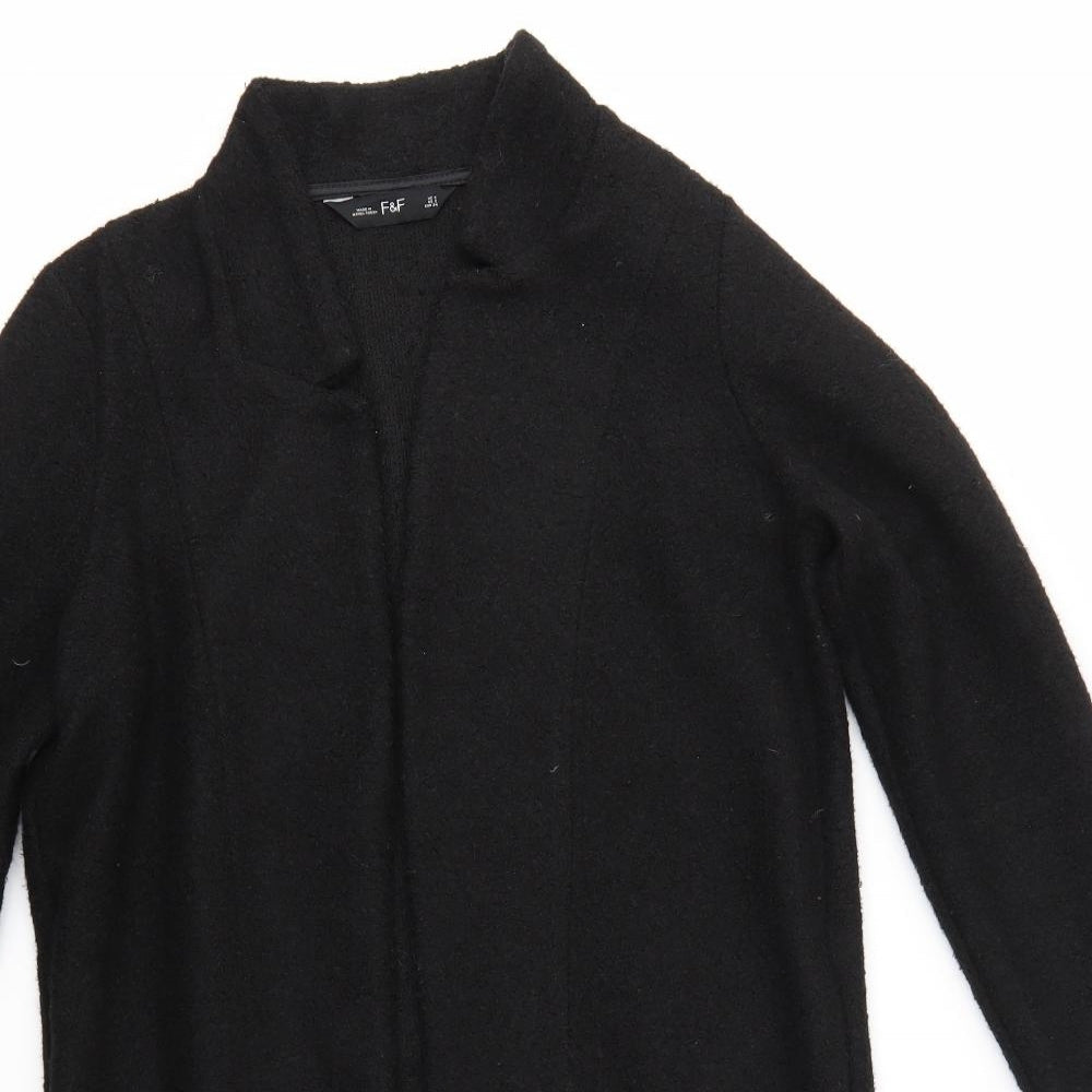 F&F Womens Black   Cardigan Jumper Size 6