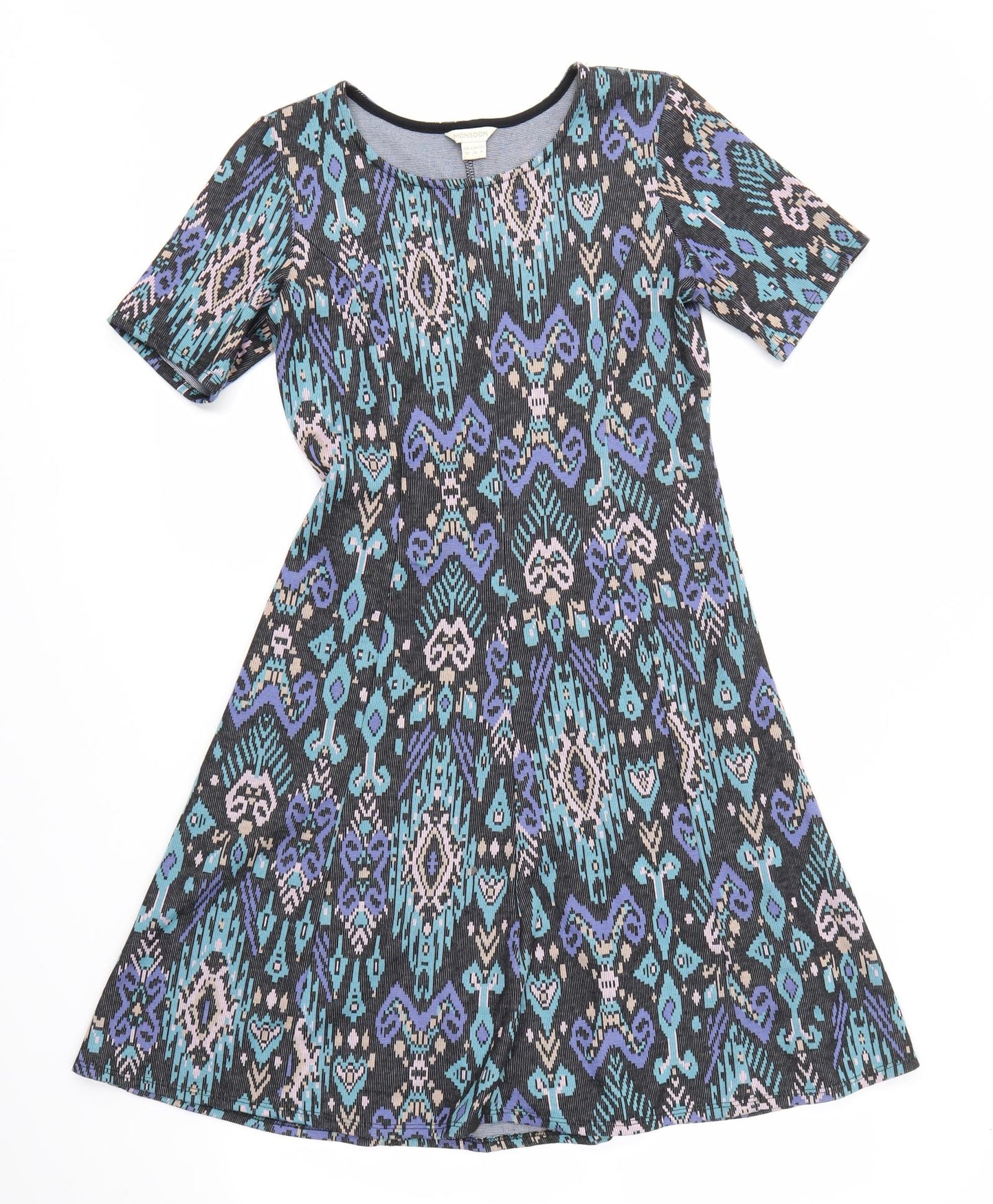 Monsoon Womens Multicoloured   A-Line  Size 10