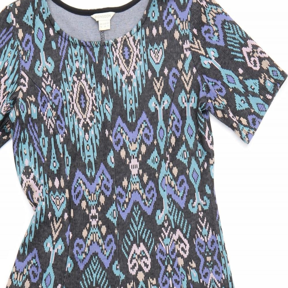 Monsoon Womens Multicoloured   A-Line  Size 10