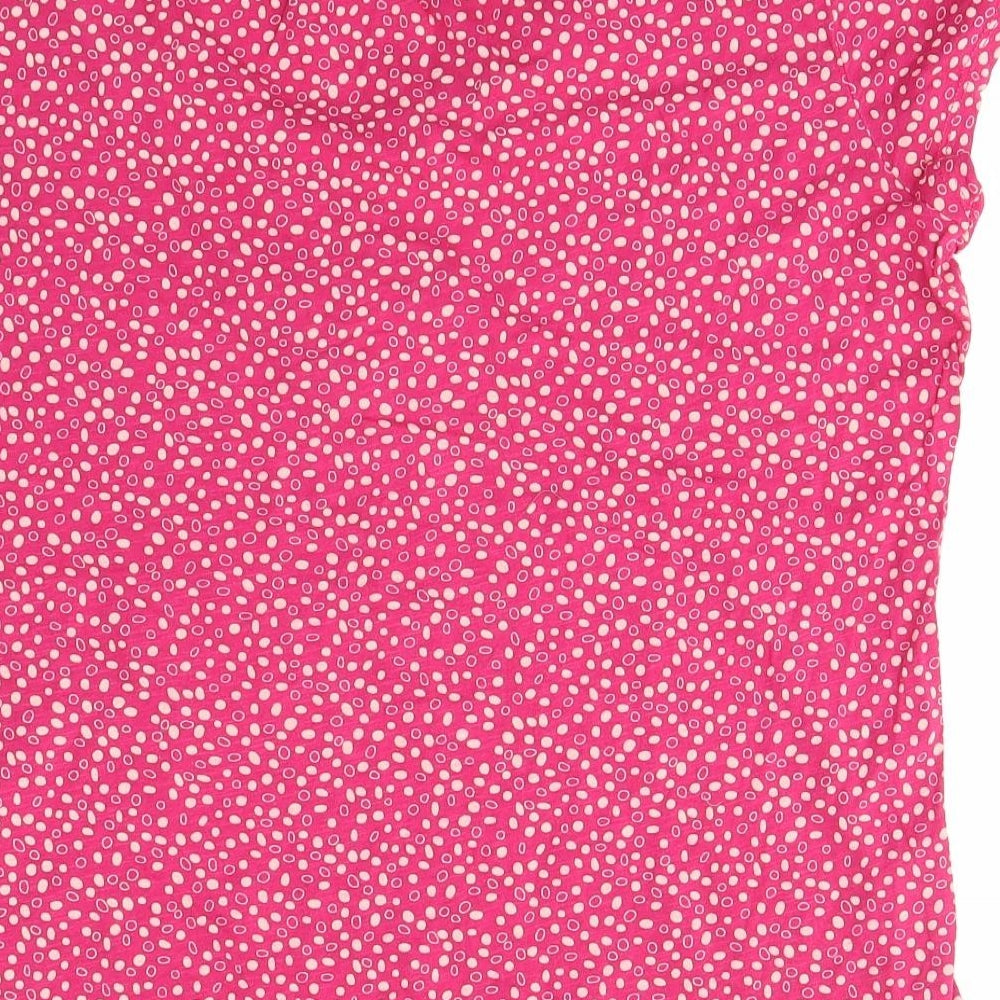 TU Womens Pink   Basic Blouse Size 14