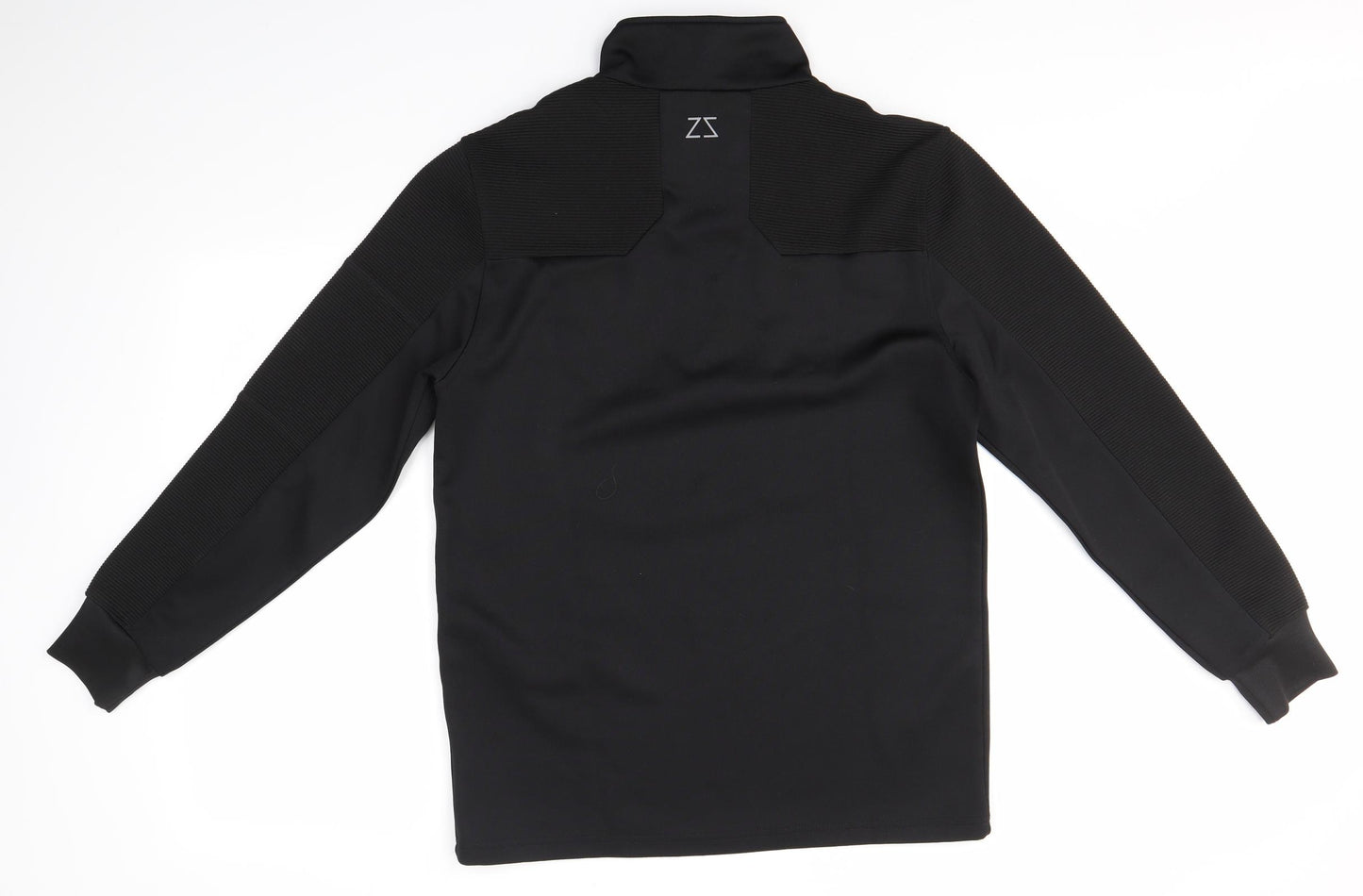 Zavetti Mens Black   Pullover Jumper Size M