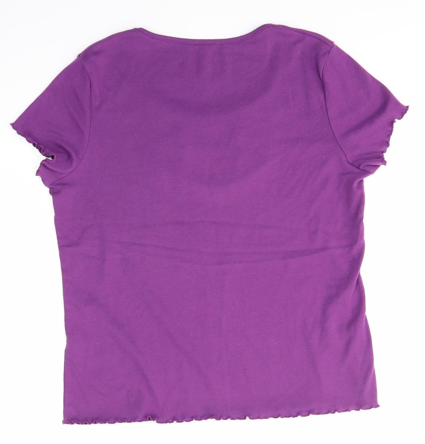 BM Womens Purple   Basic Blouse Size M