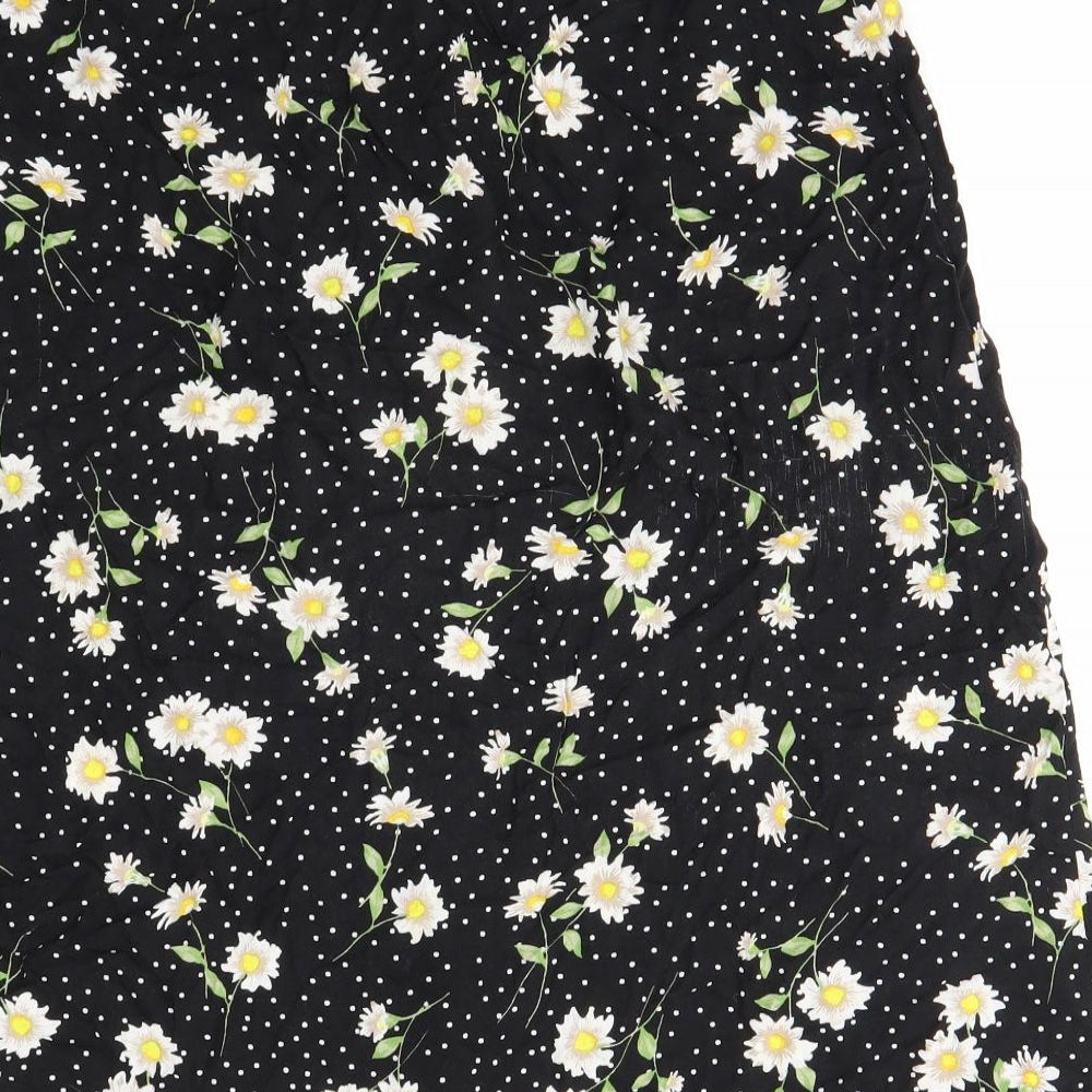 Primark Womens Multicoloured Floral  A-Line Skirt Size 14