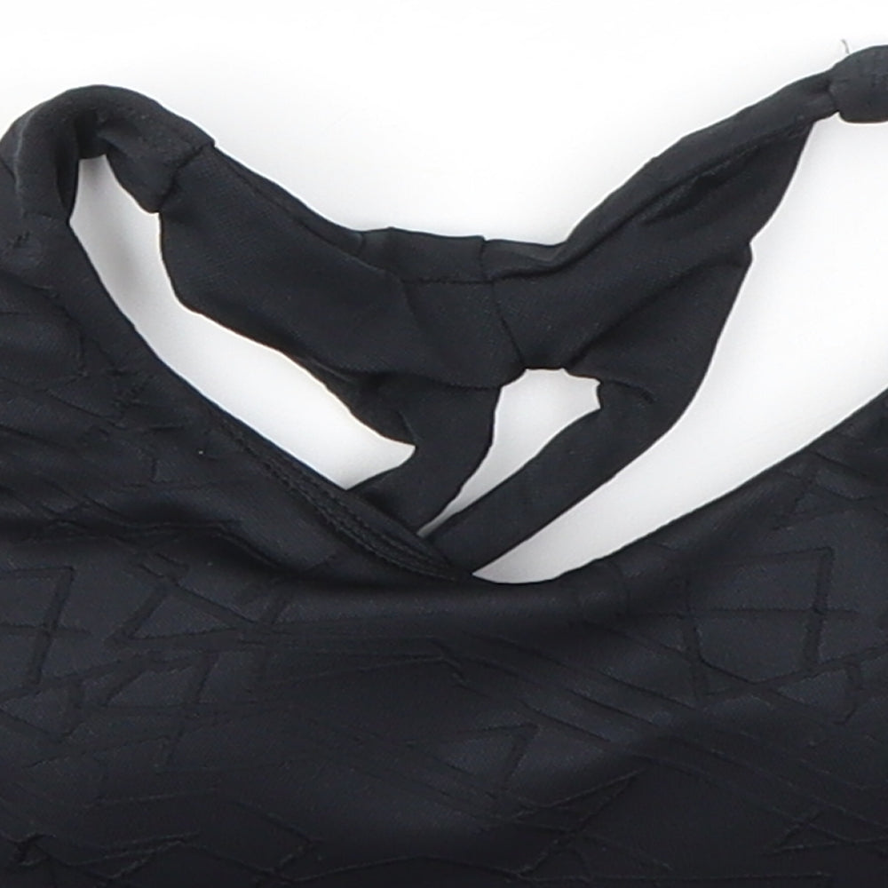 BOUX Sport Womens Black   Cropped Tank Size 6