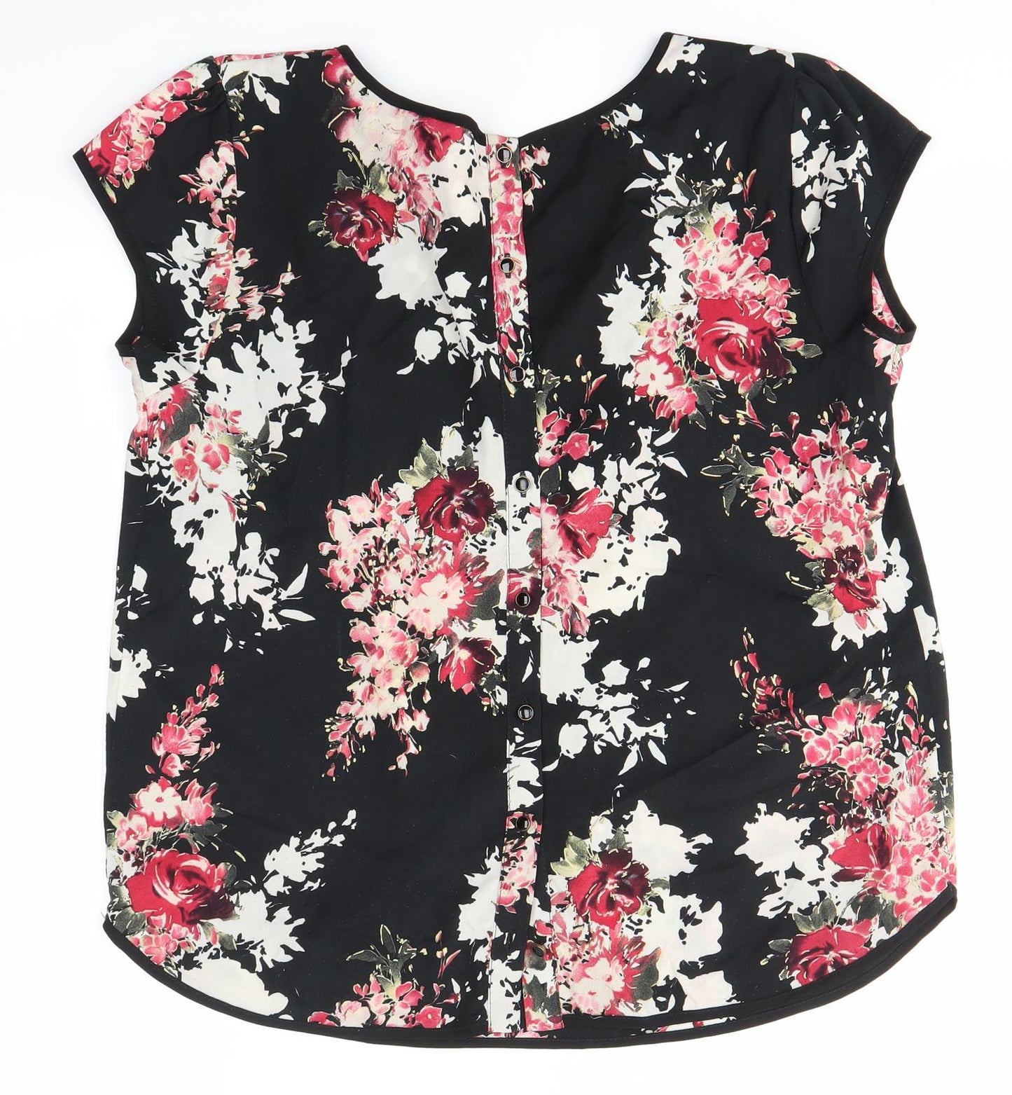 Billie & Blossom Womens Multicoloured Floral  Basic Blouse Size 16