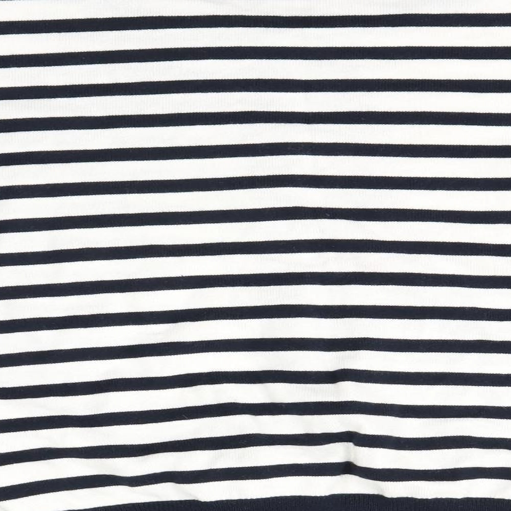 NEXT Womens Blue Striped  Cardigan Jumper Size 20