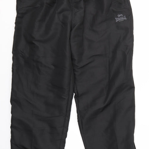 Lonsdale Mens Black   Jogger Trousers Size 2XL L31 in