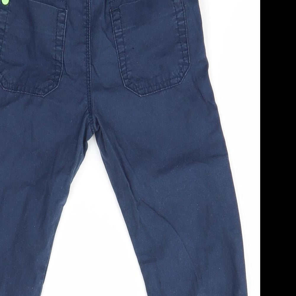 George Boys Blue   Jogger Trousers Size 2-3 Years