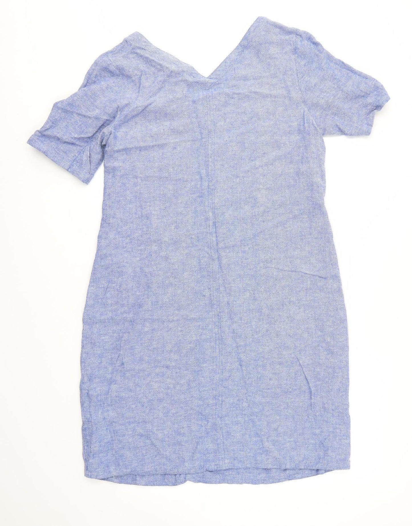 M&S Womens Blue   T-Shirt Dress  Size 14