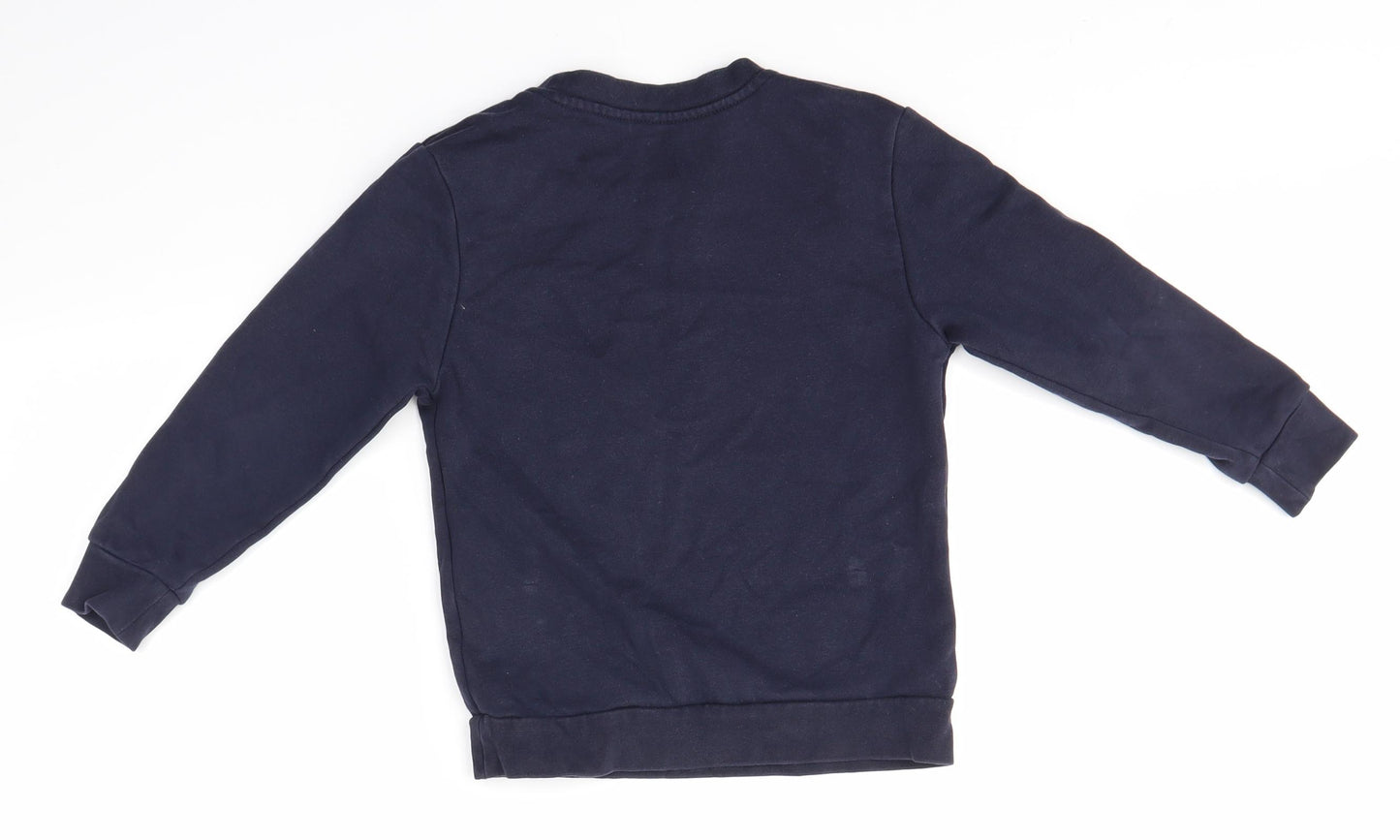 George Boys Blue   Pullover Jumper Size 5-6 Years