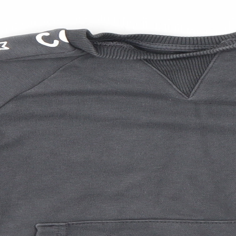 George Boys Grey   Pullover Jumper Size 5-6 Years