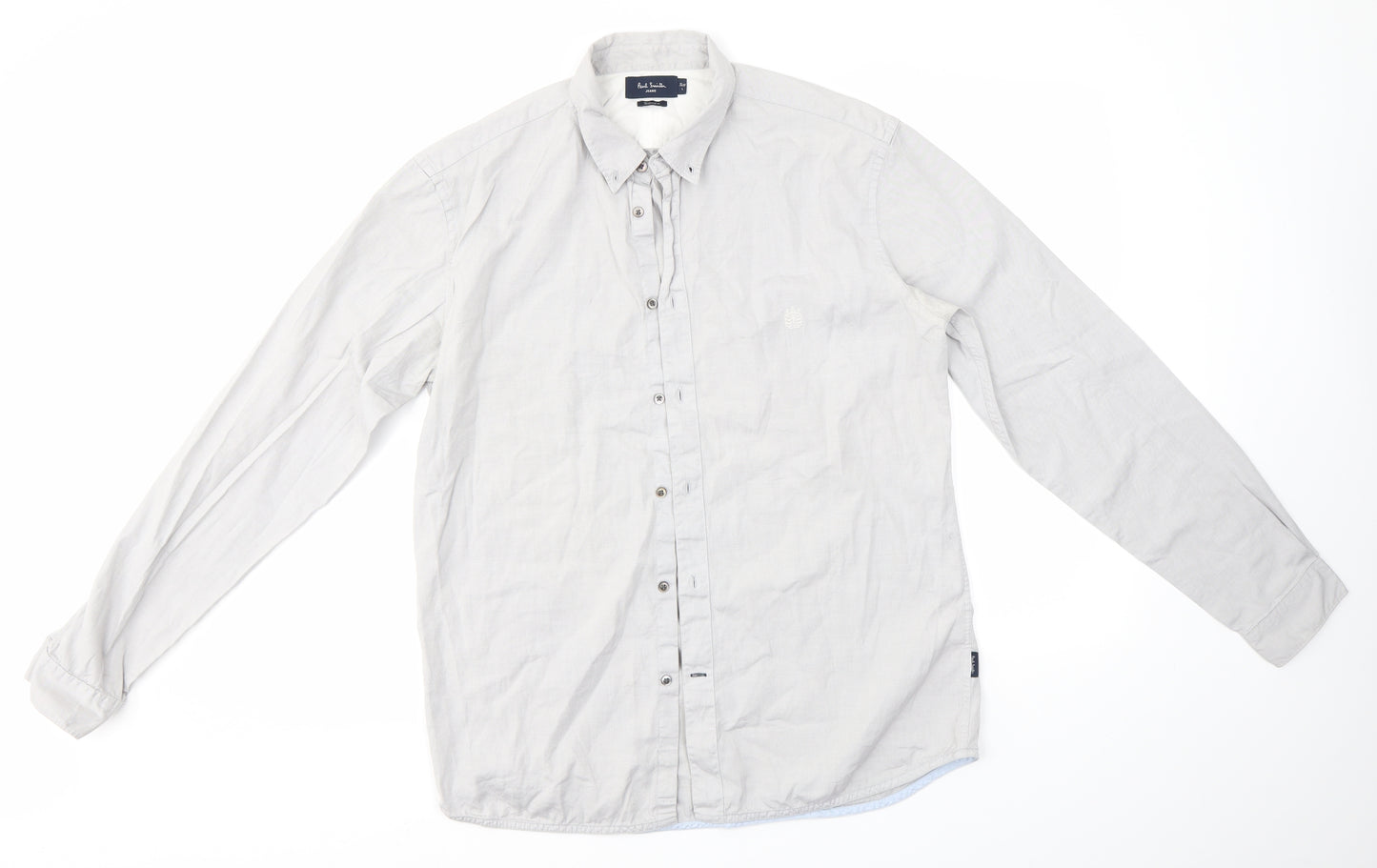 Paul Smith Mens Grey    Dress Shirt Size L