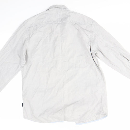 Paul Smith Mens Grey    Dress Shirt Size L