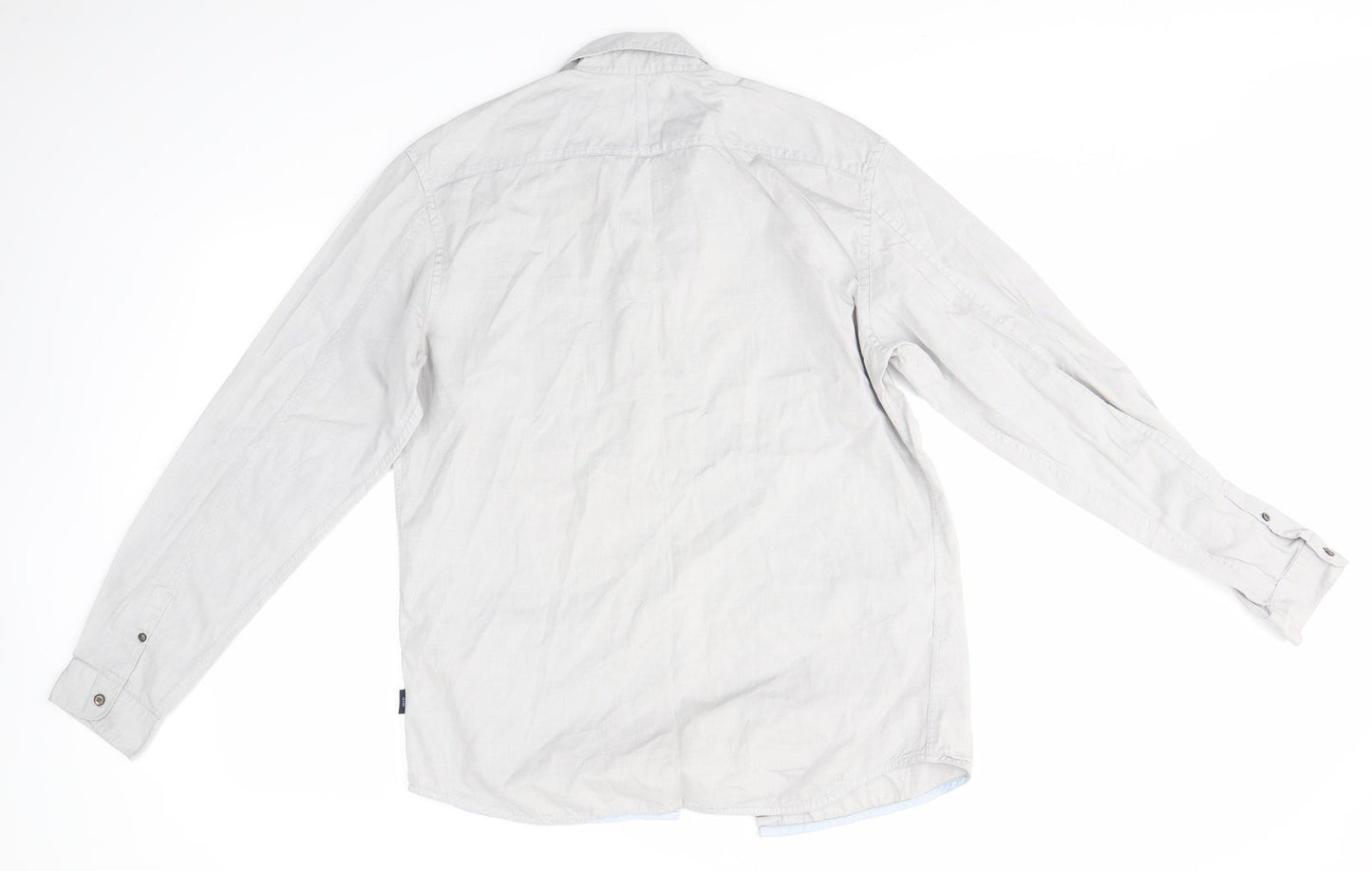 Paul Smith Mens Grey    Dress Shirt Size L