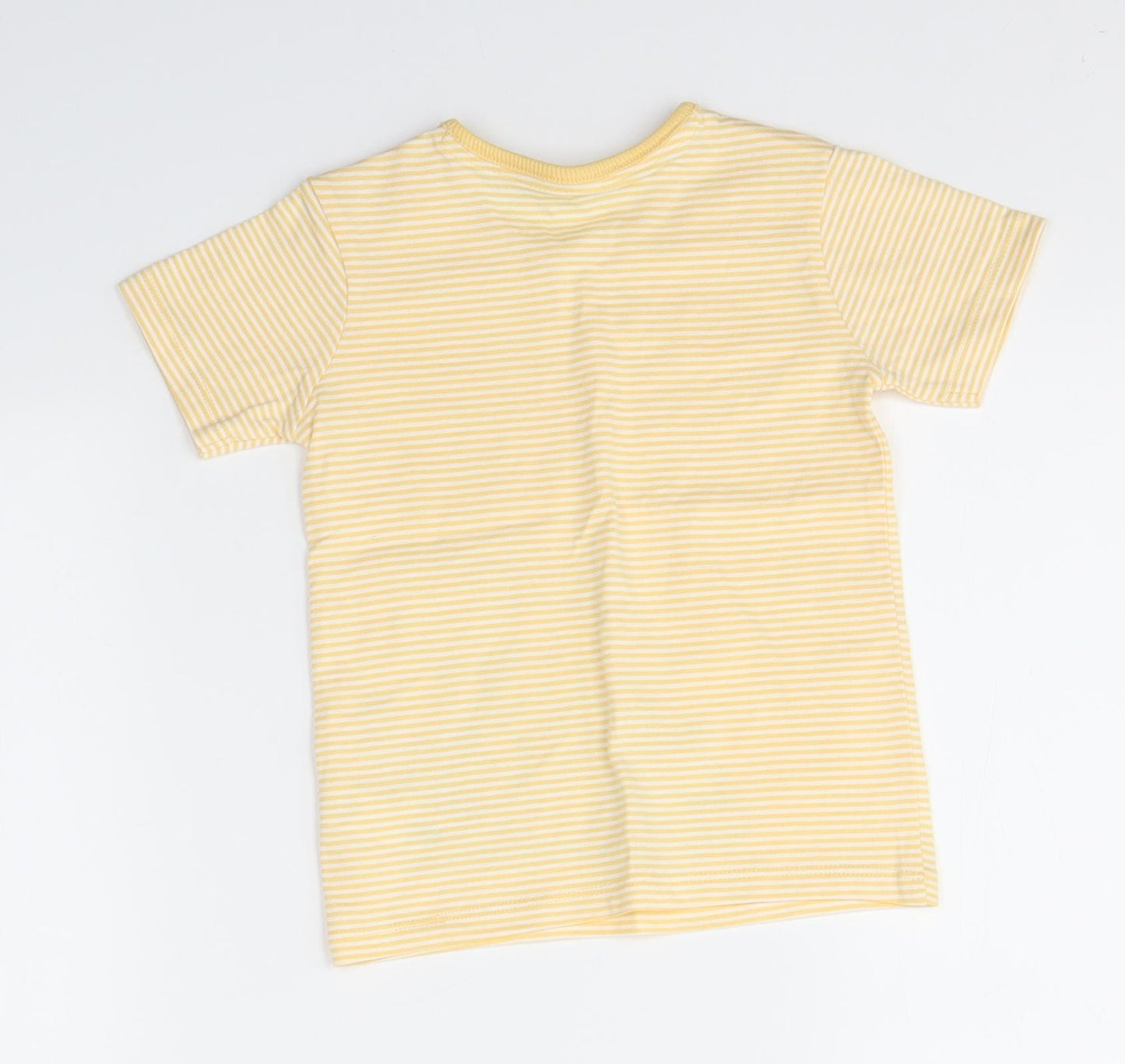 George Baby Yellow Striped  Basic T-Shirt Size 12-18 Months
