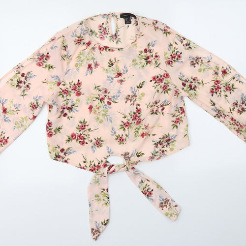 Primark Womens Multicoloured Floral  Basic Blouse Size 12