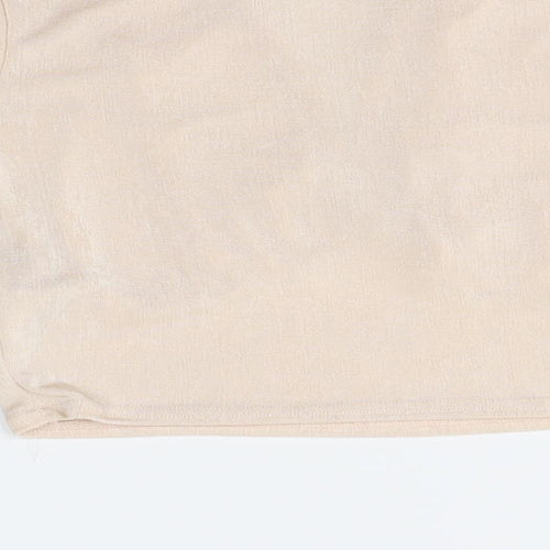 Missguided Womens Pink   Basic Blouse Size 12